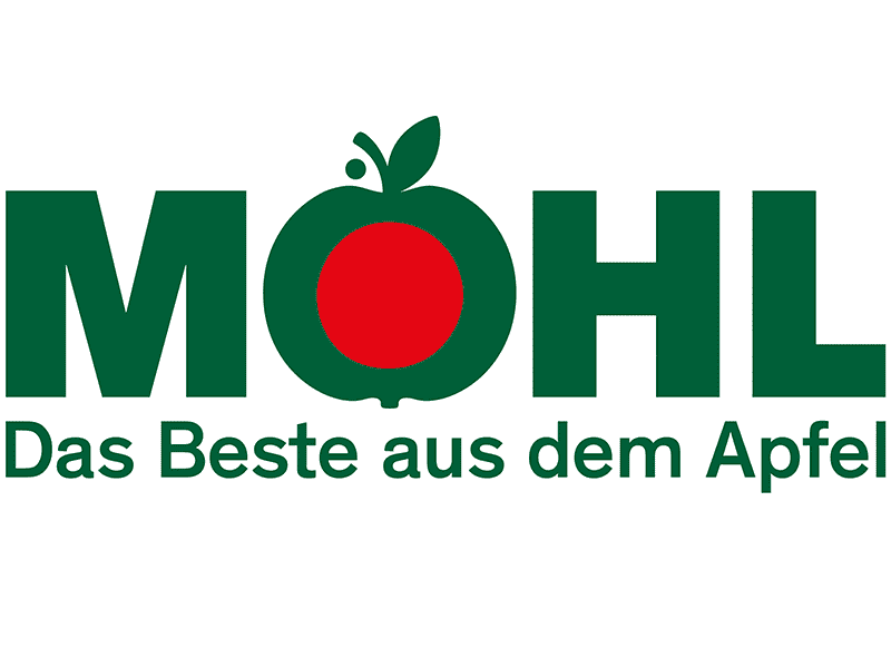 Logo Mosterei Möhl, Partner der Eisdisco im Schüwo Park Wohlen